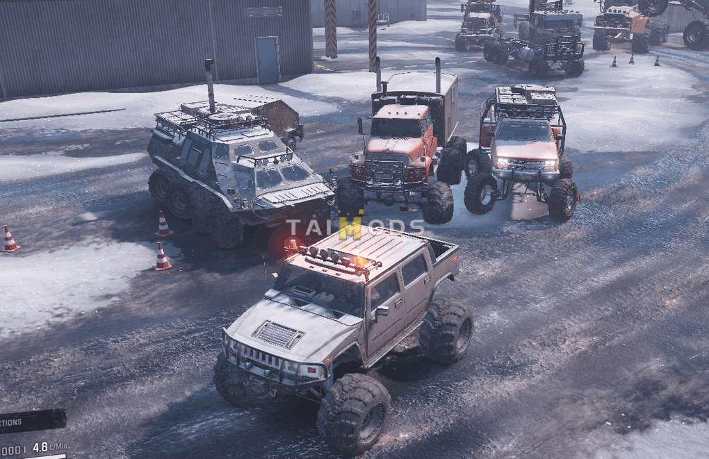 SnowRunner - Max Pack Scouts V0.1 (V10.1)