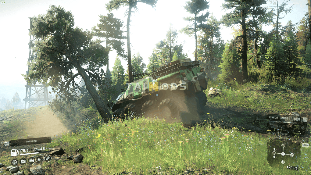 SnowRunner - Trees Dawn V1.0 (V5.4) SnowRunner - Trees Dawn V1.0 (V5.4)