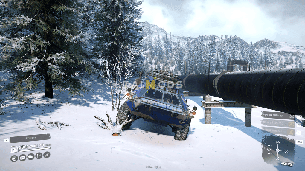 SnowRunner - Trees Dawn V1.0 (V5.4) SnowRunner - Trees Dawn V1.0 (V5.4)