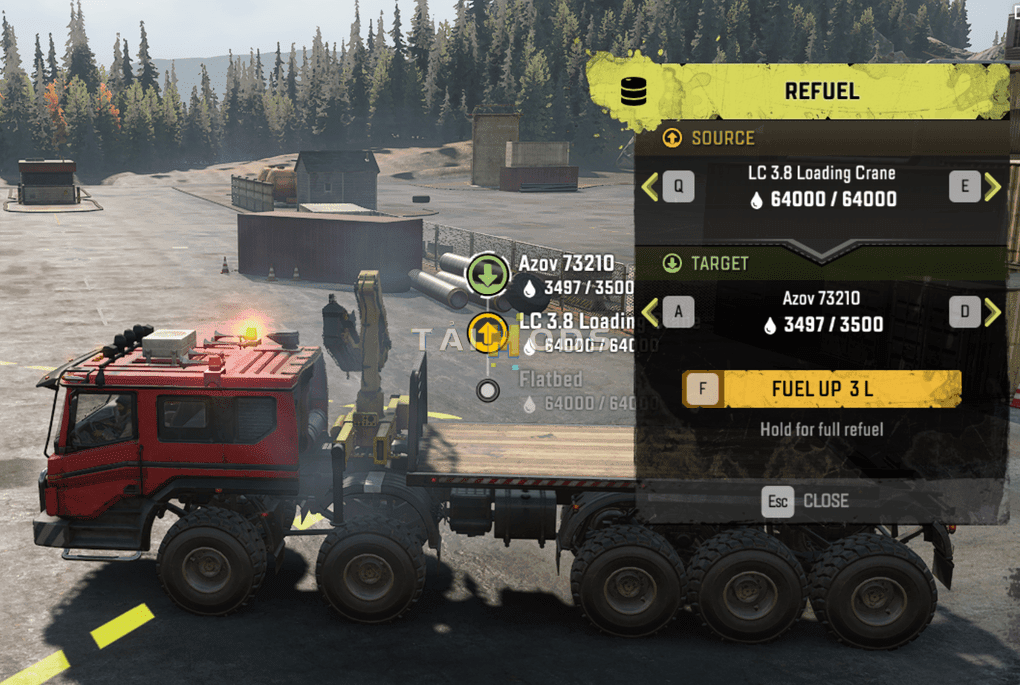 SnowRunner - The Most Capacity Of Fuel, Repairs, Wheel V1.0 (V4.10) SnowRunner - The Most Capacity Of Fuel, Repairs, Wheel V1.0 (V4.10)