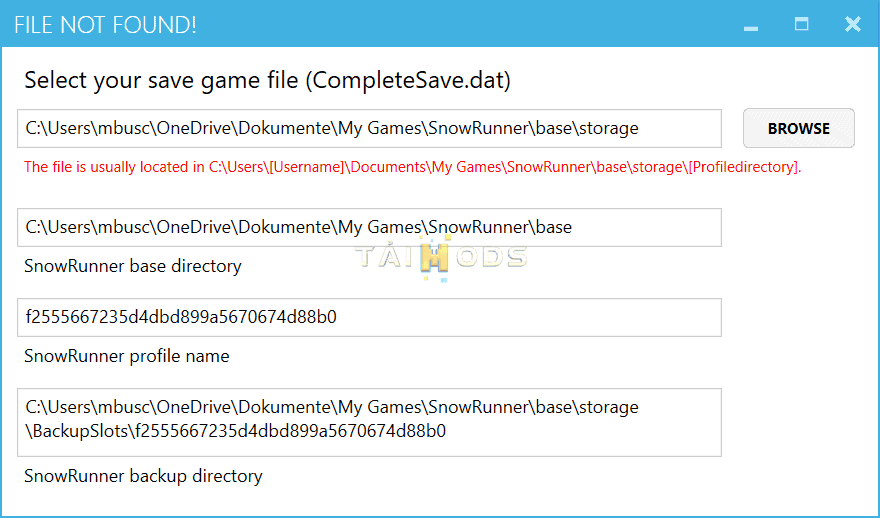 SnowRunner - Tool V1.0.3.1 (V4.9) SnowRunner - Tool V1.0.3.1 (V4.9)