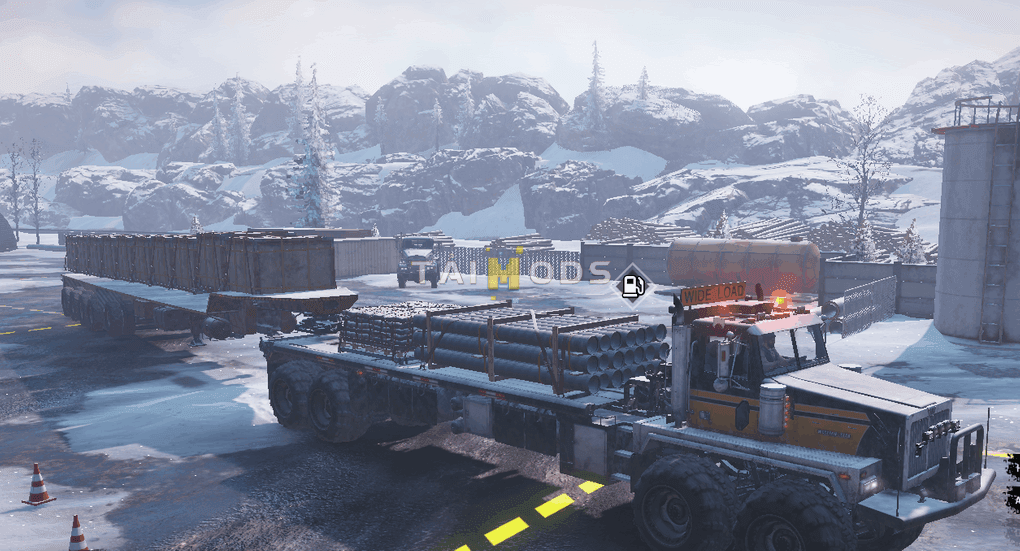 SnowRunner - PTS Only 10 Slot Semitrailer (V5.4) SnowRunner - PTS Only 10 Slot Semitrailer (V5.4)