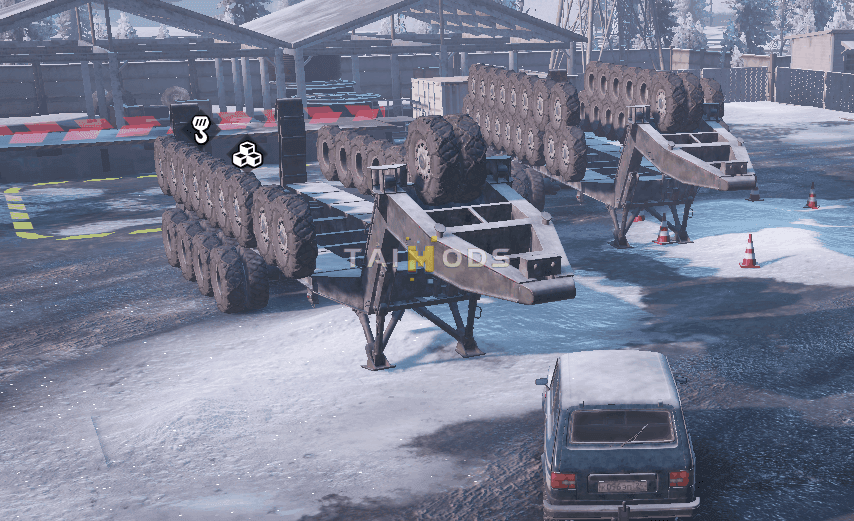 SnowRunner - Semitrailer M747 with Sidewalls (V5.4) SnowRunner - Semitrailer M747 with Sidewalls (V5.4)
