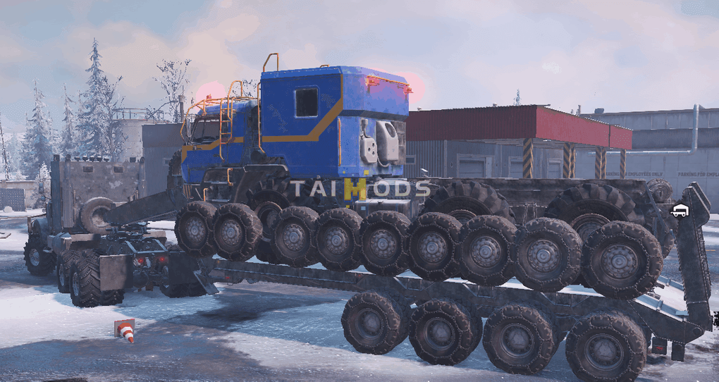 SnowRunner - Semitrailer M747 with Sidewalls (V5.4) SnowRunner - Semitrailer M747 with Sidewalls (V5.4)