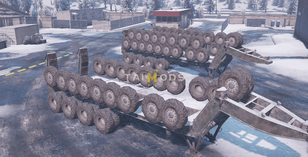 SnowRunner - Semitrailer M747 with Sidewalls (V5.4) SnowRunner - Semitrailer M747 with Sidewalls (V5.4)