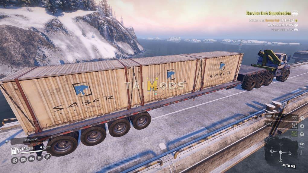 SnowRunner - Stepdeck Semi-Trailer QuadAxle Improved V1 (V5.4) SnowRunner - Stepdeck Semi-Trailer QuadAxle Improved V1 (V5.4)