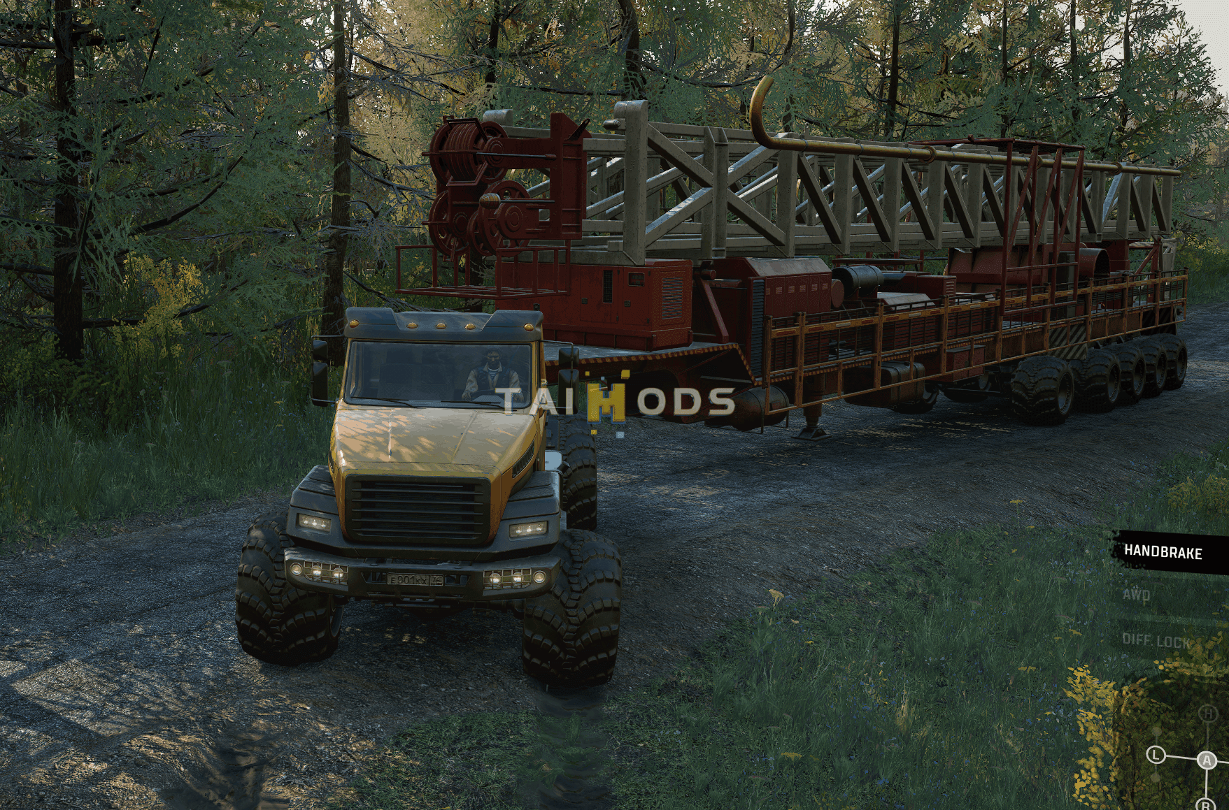 SnowRunner - Offroad Oil Rig Semitrailer V1 (V4.9) SnowRunner - Offroad Oil Rig Semitrailer V1 (V4.9)