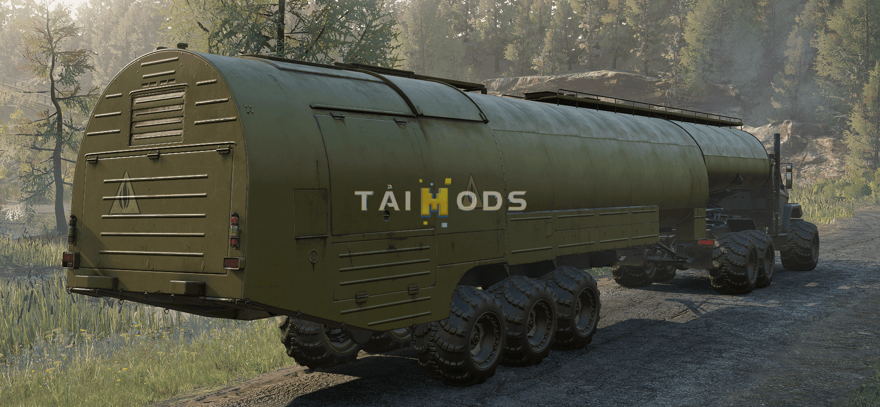 SnowRunner - Offroad Heavy Oiltank Semitrailer V1 (V4.9)