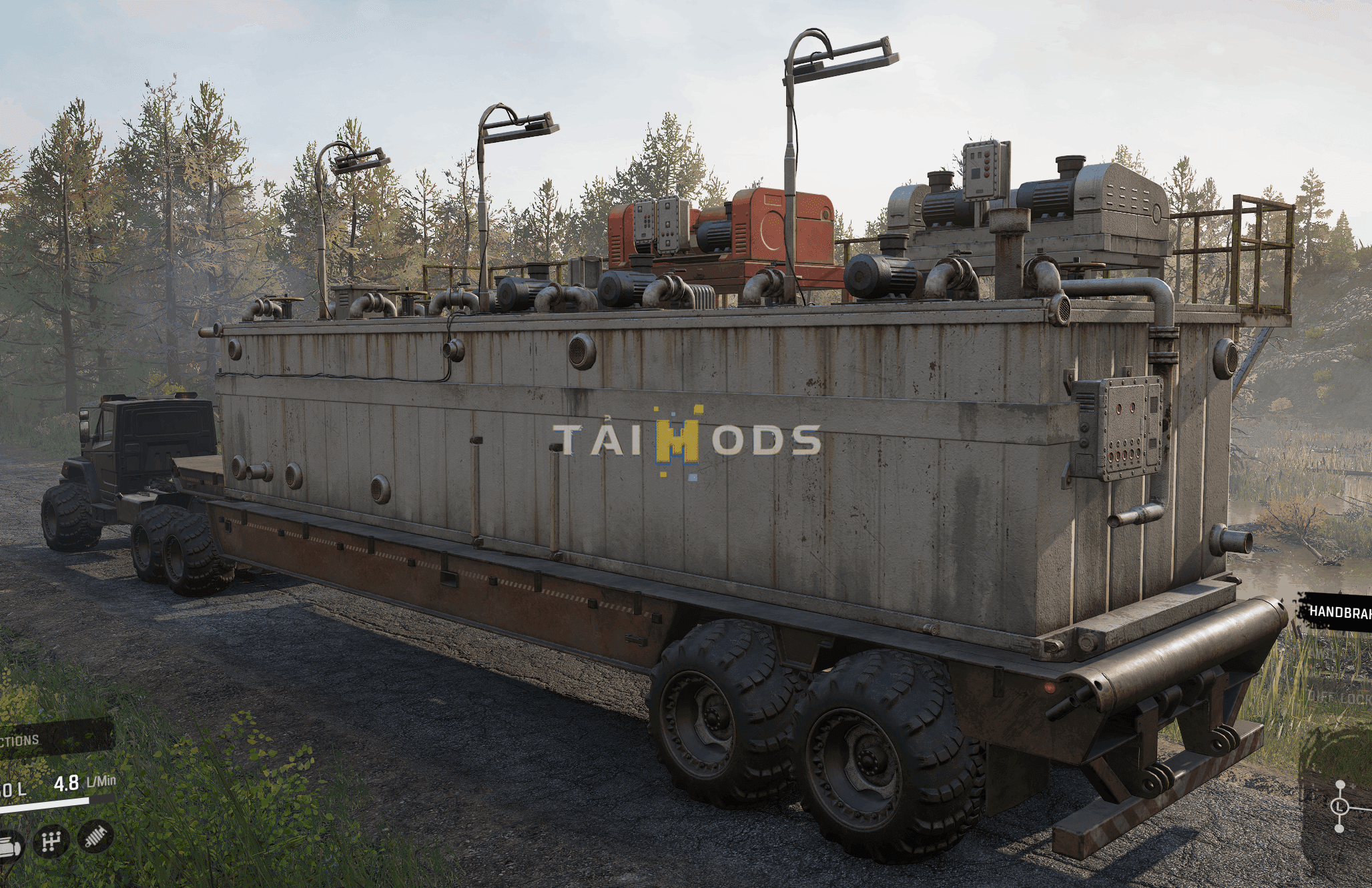 SnowRunner - Offroad Semitrailer Heavy Construction Semi V1 (V4.9) SnowRunner - Offroad Semitrailer Heavy Construction Semi V1 (V4.9)