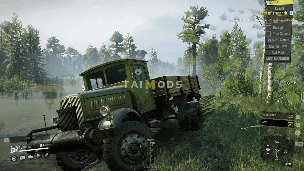 SnowRunner - C.C.M. Holzgas V1.5 (V12.1) SnowRunner - C.C.M. Holzgas V1.5 (V12.1)