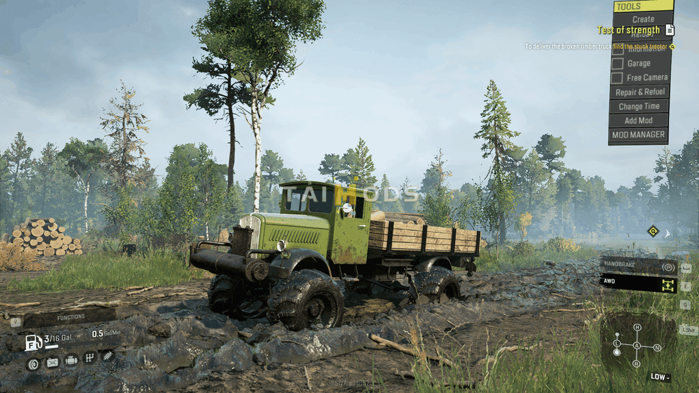SnowRunner - C.C.M. Holzgas V1.5 (V12.1) SnowRunner - C.C.M. Holzgas V1.5 (V12.1)