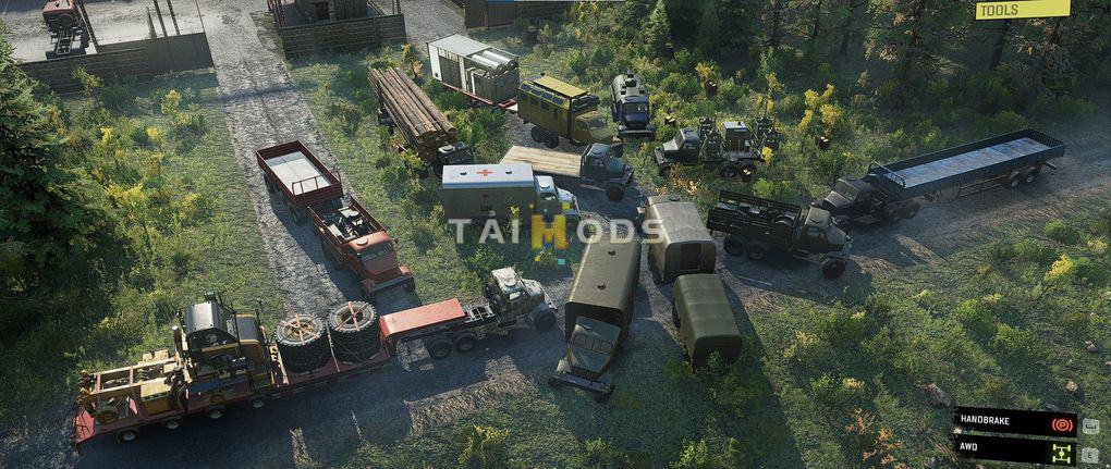 SnowRunner - Gapa 6x6 Army Truck V1.0 (V13.9)