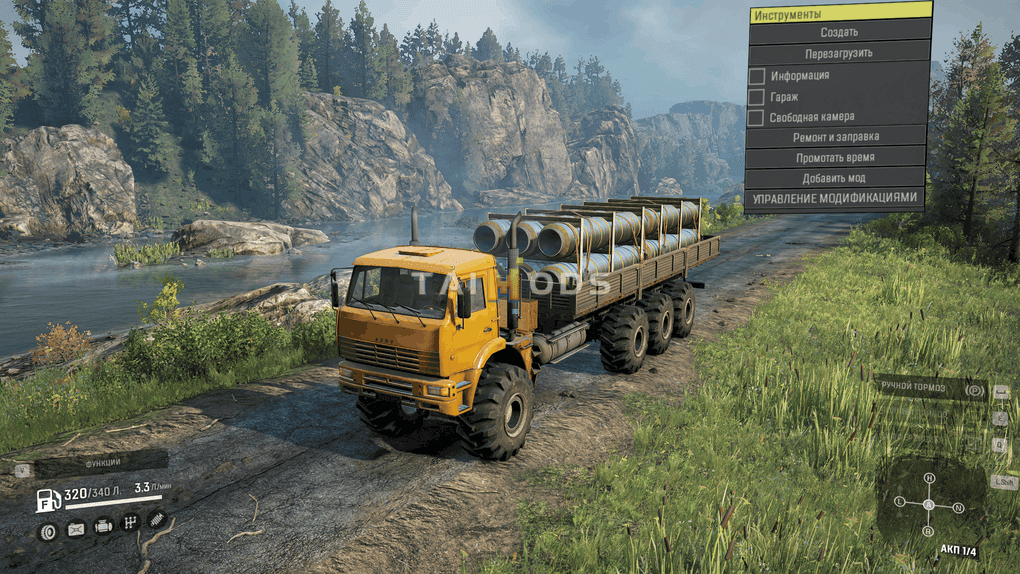 SnowRunner - Azov Bear Truck V1.0 (V12.1)