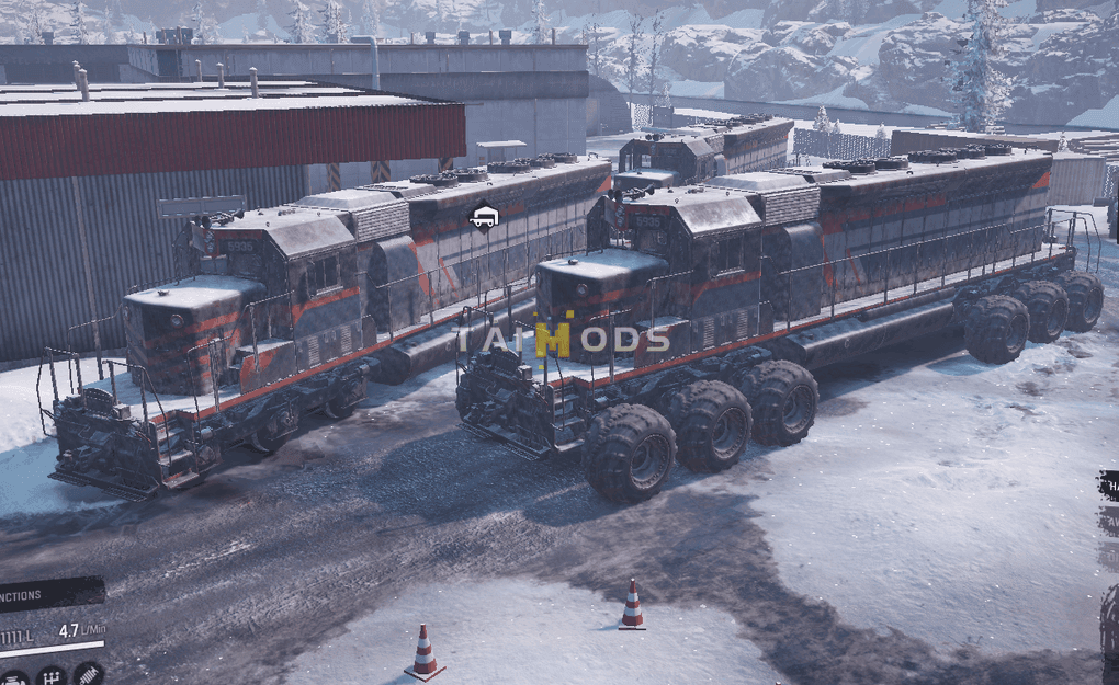 SnowRunner - Public Test Server Only Train Truck and Trailer (V10.1) SnowRunner - Public Test Server Only Train Truck and Trailer (V10.1)