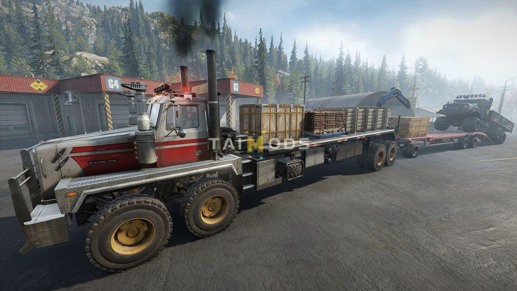 SnowRunner - WS Twinsteer 6900 Blueline Truck V1.0 (V10.1) SnowRunner - WS Twinsteer 6900 Blueline Truck V1.0 (V10.1)
