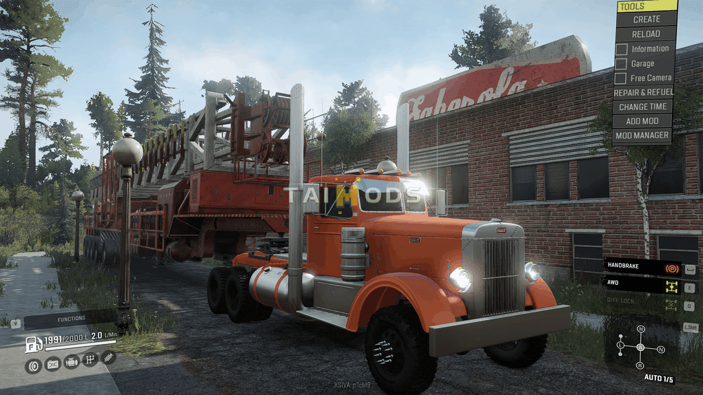 SnowRunner - 1954 Peterbilt 351 Truck V1.0 (V5.4)