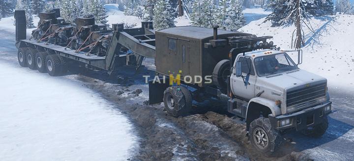 SnowRunner - Enhanced Chevy C70 Kodiak “K70 SuperTruck” M181 V1 (V5.4)