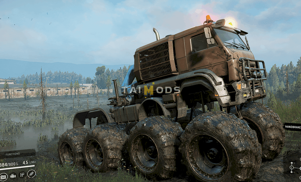 SnowRunner - Russian Redneck RR Azov 64131 OP Truck V1.7 (V5.4) SnowRunner - Russian Redneck RR Azov 64131 OP Truck V1.7 (V5.4)