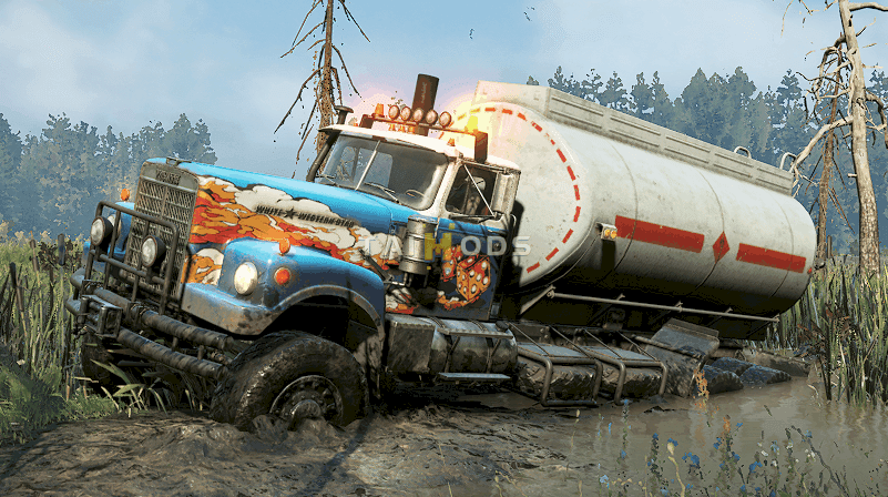 SnowRunner - Enhanced White Western Star M181 (Heavy Hauler) V1.1 (V5.4) SnowRunner - Enhanced White Western Star M181 (Heavy Hauler) V1.1 (V5.4)