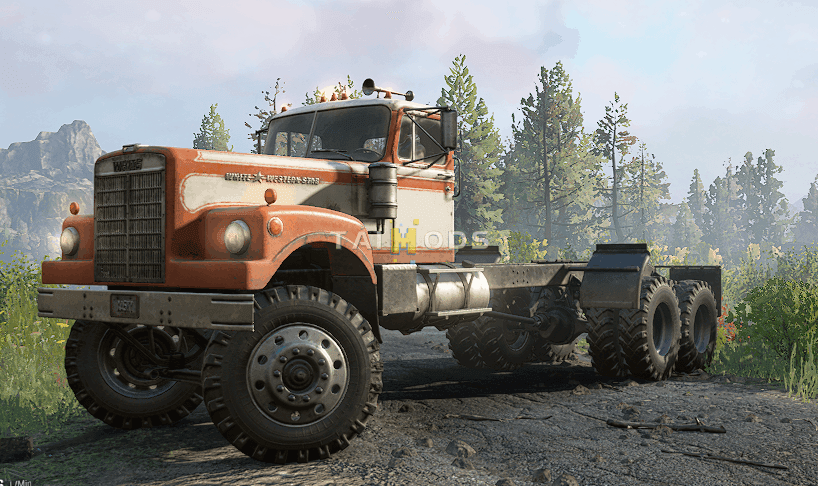 SnowRunner - Enhanced White Western Star M181 (Heavy Hauler) V1.1 (V5.4) SnowRunner - Enhanced White Western Star M181 (Heavy Hauler) V1.1 (V5.4)