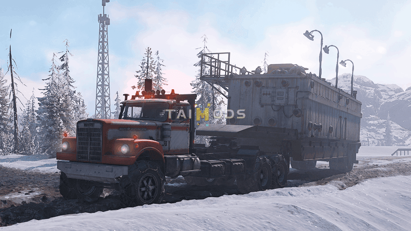 SnowRunner - Enhanced White Western Star M181 (Heavy Hauler) V1.1 (V5.4) SnowRunner - Enhanced White Western Star M181 (Heavy Hauler) V1.1 (V5.4)