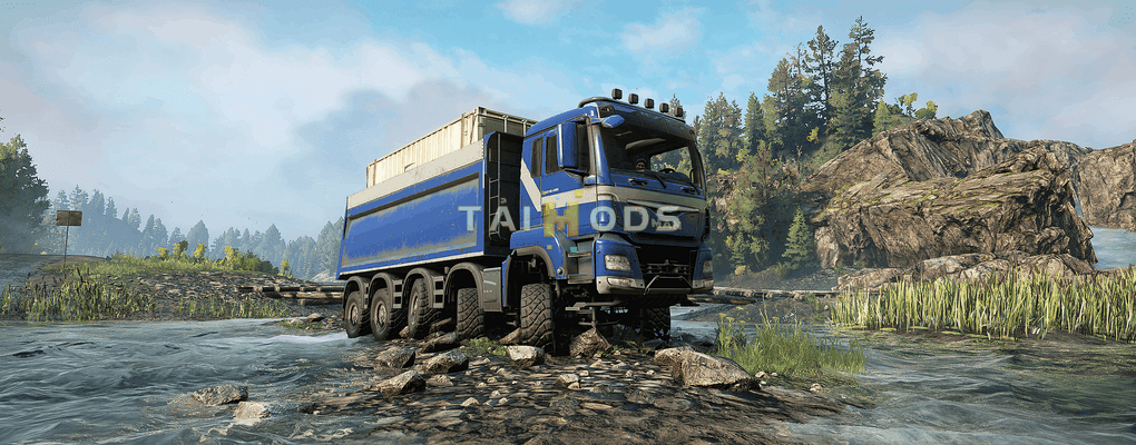 Snowrunner - Man Tgs 480 10x4 Truck V1.0.1 (V5.4)