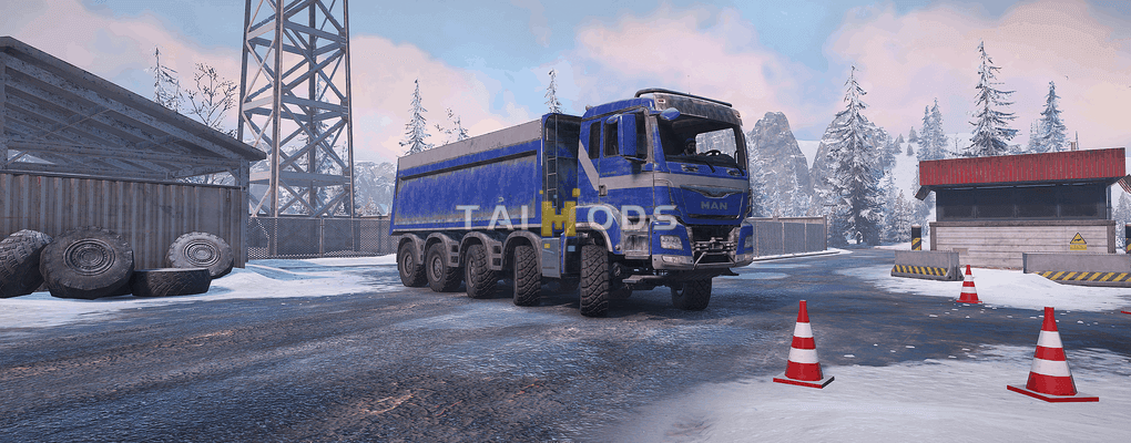Snowrunner - Man Tgs 480 10x4 Truck V1.0.1 (V5.4)