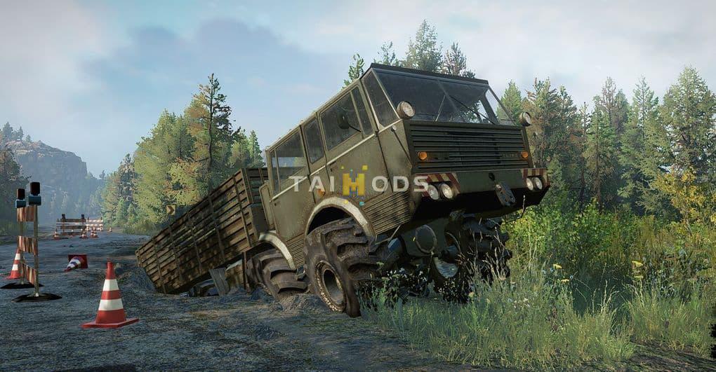 SnowRunner - Tatra 813 8x8 Kolos Truck V1 (V5.4)