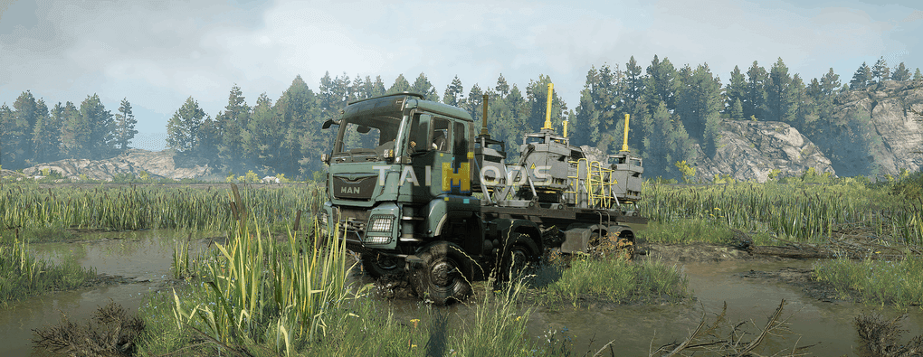SnowRunner - Man Tgs 480 8x8 Truck V1.0.1 (V5.4)