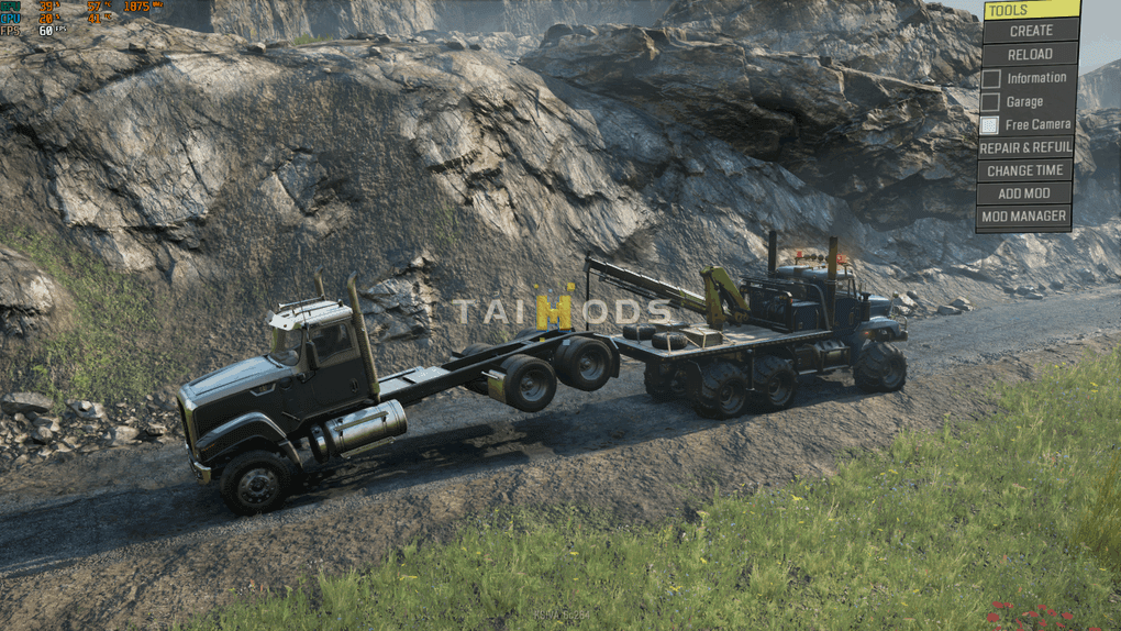 SnowRunner - Freightliner M916A1 Tow Truck V2.4 (V5.4) SnowRunner - Freightliner M916A1 Tow Truck V2.4 (V5.4)