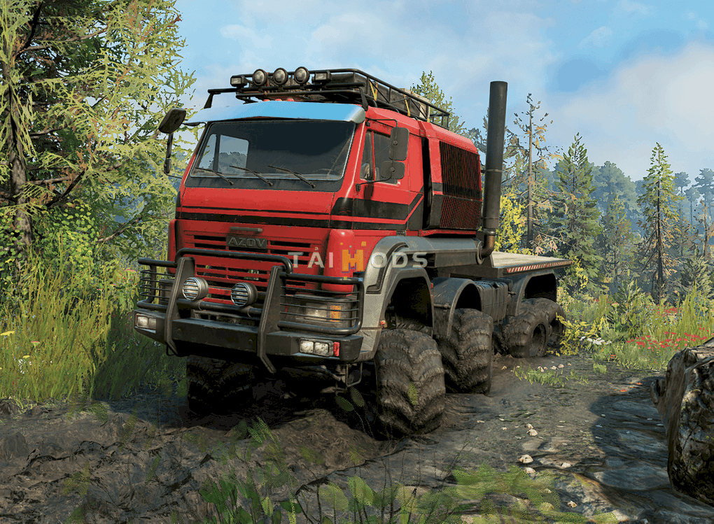 SnowRunner - Azov 64131 Custom Offroad V1.1 (V5.4) SnowRunner - Azov 64131 Custom Offroad V1.1 (V5.4)