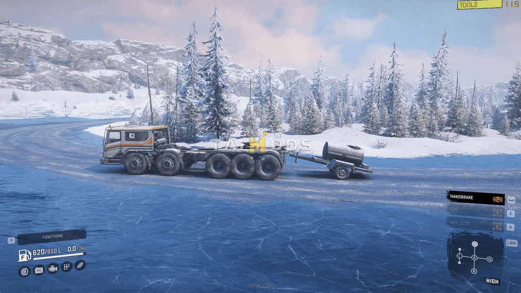 SnowRunner - Azov 73210 Lifted V2 (V5.4) SnowRunner - Azov 73210 Lifted V2 (V5.4)