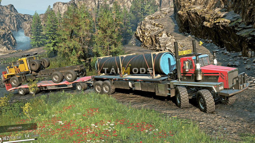 SnowRunner - Twice Twin Steer V1.1.1 (V5.4) SnowRunner - Twice Twin Steer V1.1.1 (V5.4)