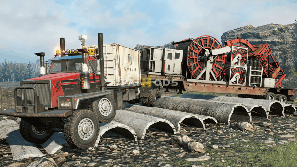 SnowRunner - Twice Twin Steer V1.1.1 (V5.4) SnowRunner - Twice Twin Steer V1.1.1 (V5.4)