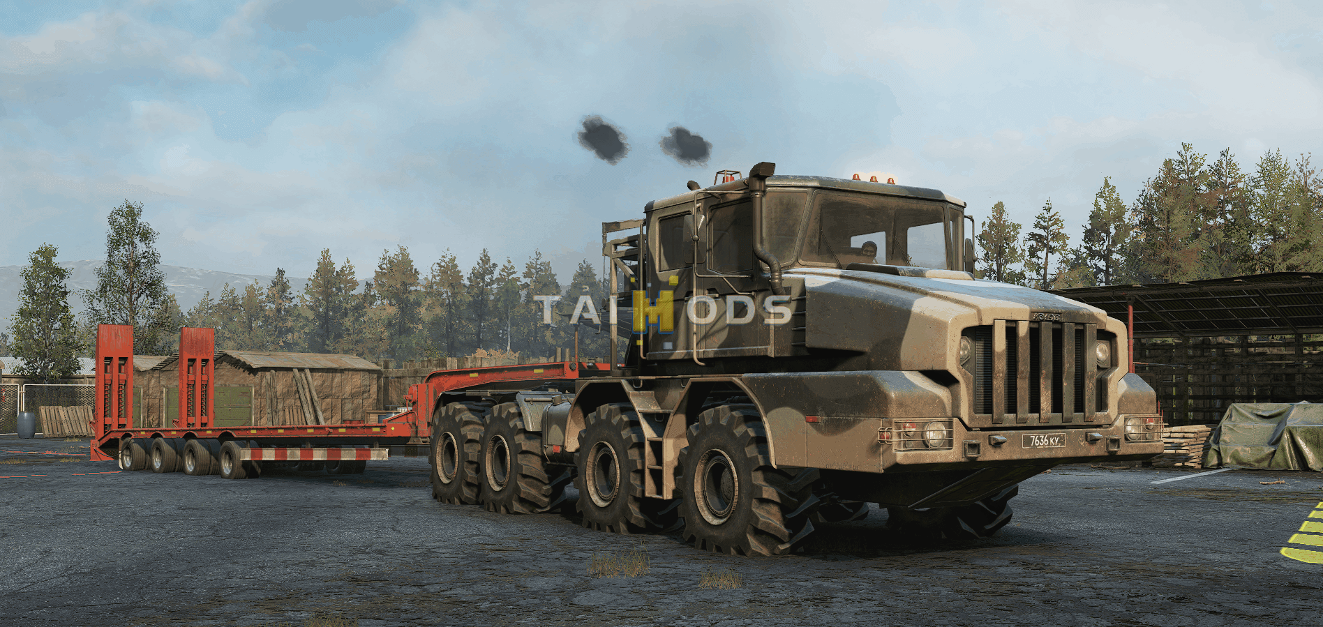 SnowRunner - Kolob 74941 Attachments & Low Saddle Trailers V1.0.1 (V4.9) SnowRunner - Kolob 74941 Attachments & Low Saddle Trailers V1.0.1 (V4.9)