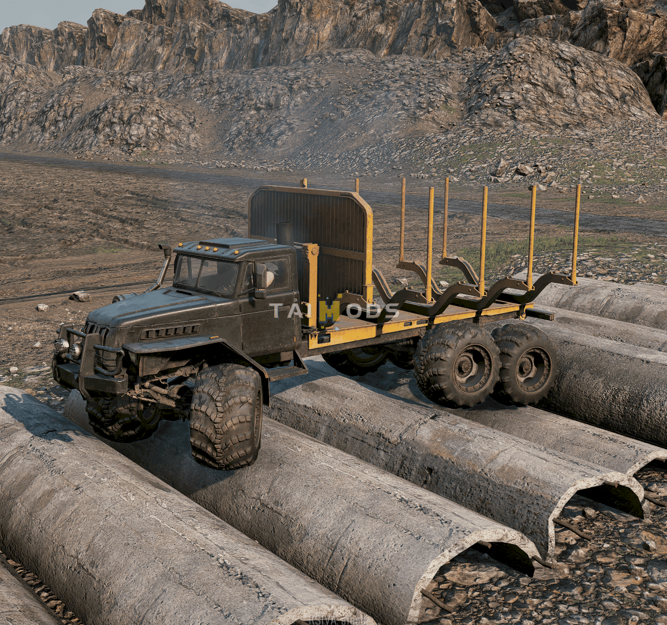 SnowRunner - Voron AE4380 Truck V1.1.0 (V4.9) SnowRunner - Voron AE4380 Truck V1.1.0 (V4.9)