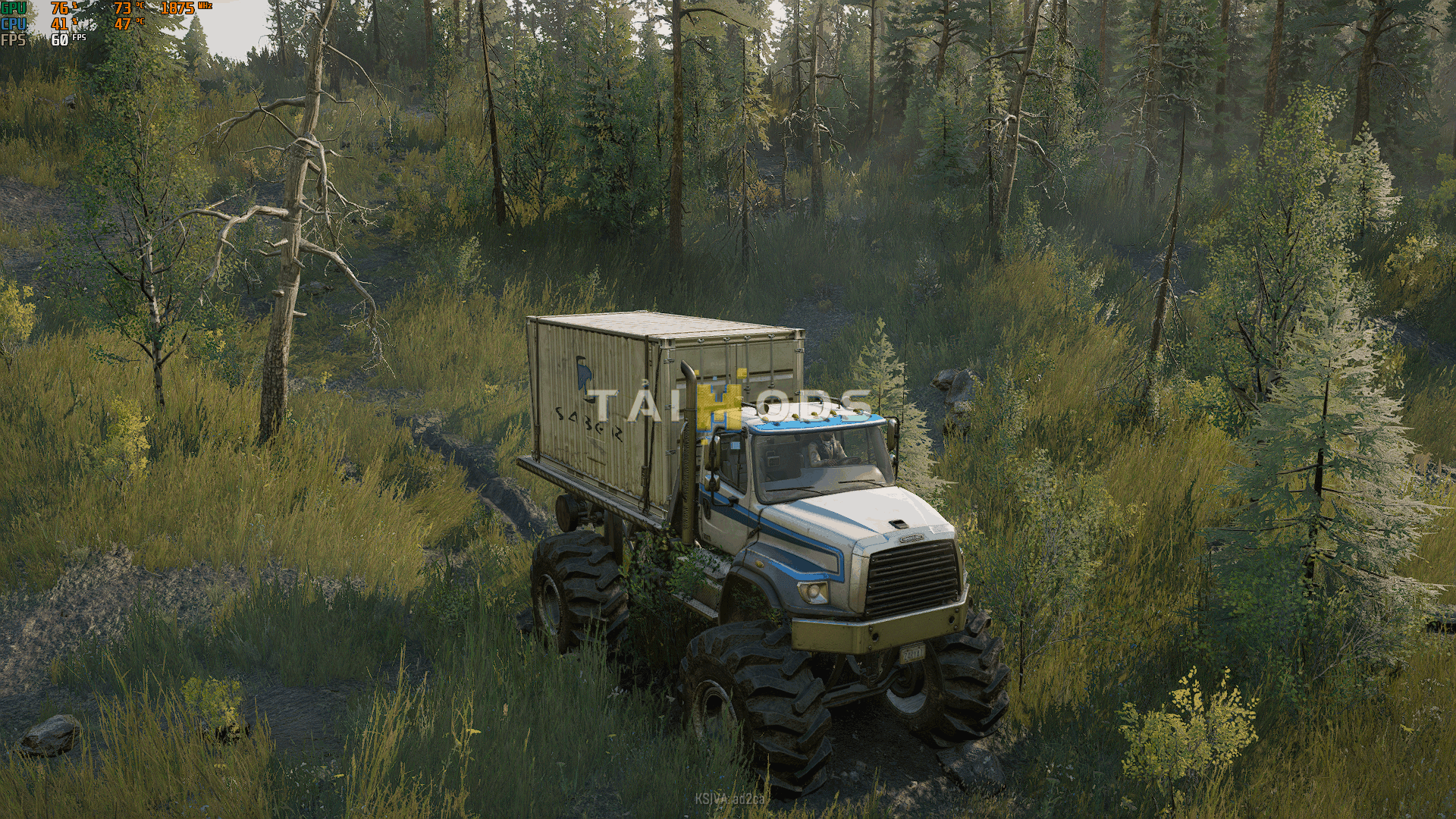 SnowRunner - Freightliner 114 Big Wheel Truck V1 (V4.9)