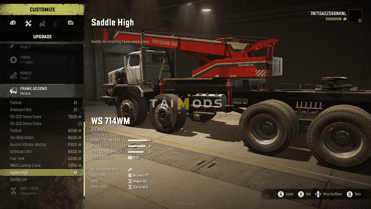 SnowRunner - WS 714WM Truck V0.2.0 (V4.8)