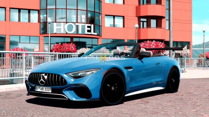 ETS2 - 2023 Mercedes SL63 AMG V2.0 (1.56.x) ETS2 - 2023 Mercedes SL63 AMG V2.0 (1.56.x)