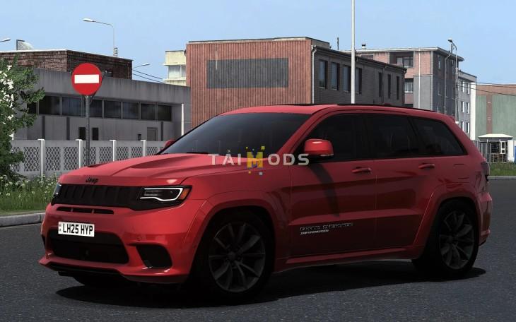ETS2 - Jeep Grand Cherokee SRT Trackhawk WK 2018 V1.1 (1.56.x)