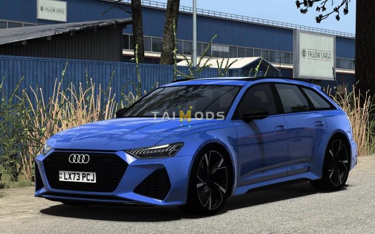 ETS2 - Audi RS6 Avant C8 2020 V1.9 (1.56.x) ETS2 - Audi RS6 Avant C8 2020 V1.9 (1.56.x)