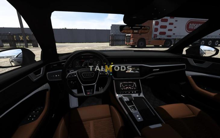 ETS2 - Audi RS6 Avant C8 2020 V1.9 (1.56.x) ETS2 - Audi RS6 Avant C8 2020 V1.9 (1.56.x)