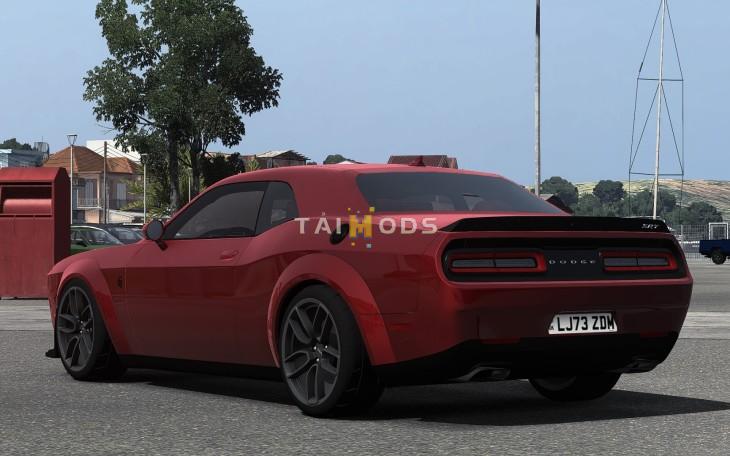 ETS2 - Dodge Challenger SRT Hellcat Widebody 2018 V2.5 (1.56.x) ETS2 - Dodge Challenger SRT Hellcat Widebody 2018 V2.5 (1.56.x)