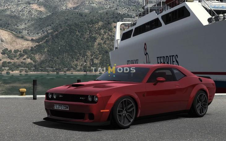 ETS2 - Dodge Challenger SRT Hellcat Widebody 2018 V2.5 (1.56.x) ETS2 - Dodge Challenger SRT Hellcat Widebody 2018 V2.5 (1.56.x)