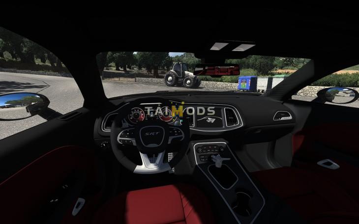 ETS2 - Dodge Challenger SRT Hellcat Widebody 2018 V2.5 (1.56.x) ETS2 - Dodge Challenger SRT Hellcat Widebody 2018 V2.5 (1.56.x)