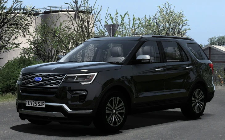 ETS2 - Ford Explorer Platinum 2019 V1.9 (1.56.x)