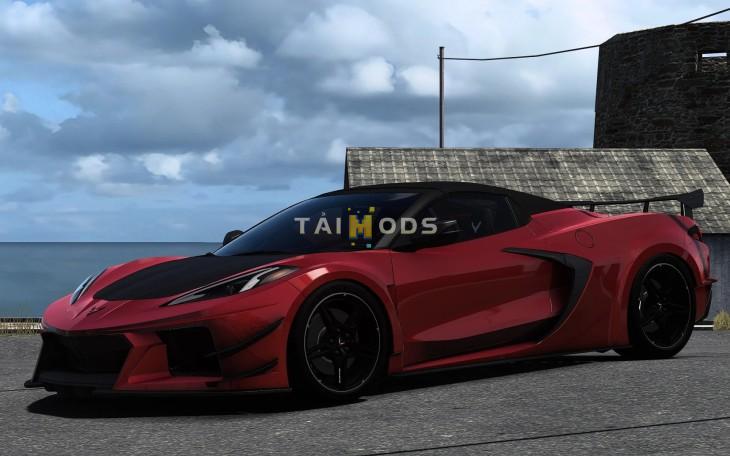ETS2 - Chevrolet Corvette C8 V1.2 (1.56.x) ETS2 - Chevrolet Corvette C8 V1.2 (1.56.x)