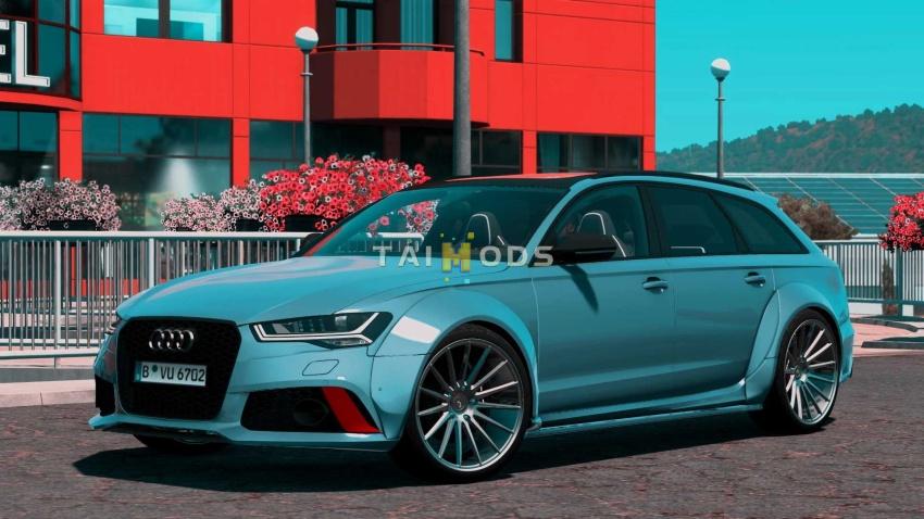 ETS2 - 2016 Audi RS6 C7 Avant V2.1 (1.56.x) ETS2 - 2016 Audi RS6 C7 Avant V2.1 (1.56.x)
