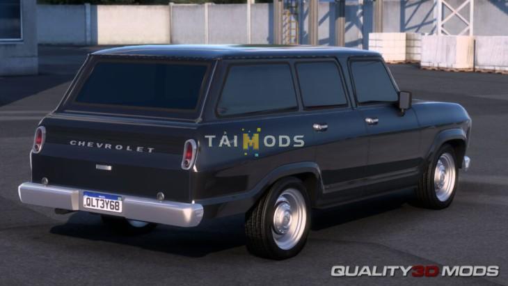 ETS2 - 1973 Chevrolet Veraneio + Trailer V1.56 (1.56.x) ETS2 - 1973 Chevrolet Veraneio + Trailer V1.56 (1.56.x)