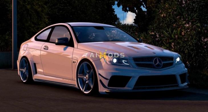 ETS2 - Mercedes-Benz C63 AMG Couple V1.56 (1.56.x) ETS2 - Mercedes-Benz C63 AMG Couple V1.56 (1.56.x)